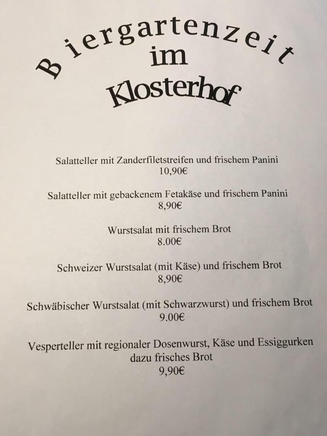 Klosterhof Adelberg Bagian luar foto